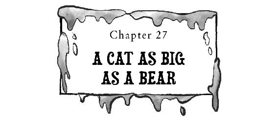 Chapter 27: A CAT AS BIG AS A BEAR