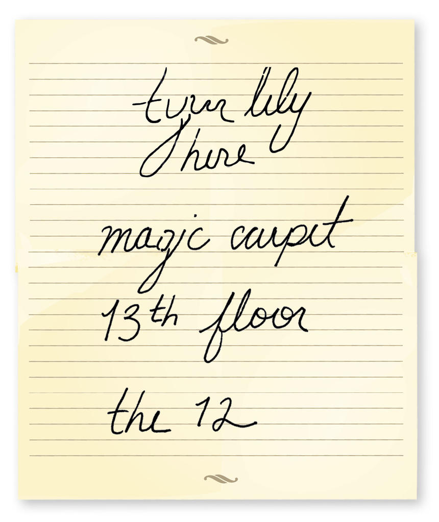 Tiger lily here magic carpet 13th floor the 12