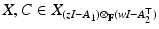 
$$X,C \in X_{(\mathit{zI}-A_{1})\otimes _{\mathbb{F}}(\mathit{wI}-A_{2}^{\top })}$$
