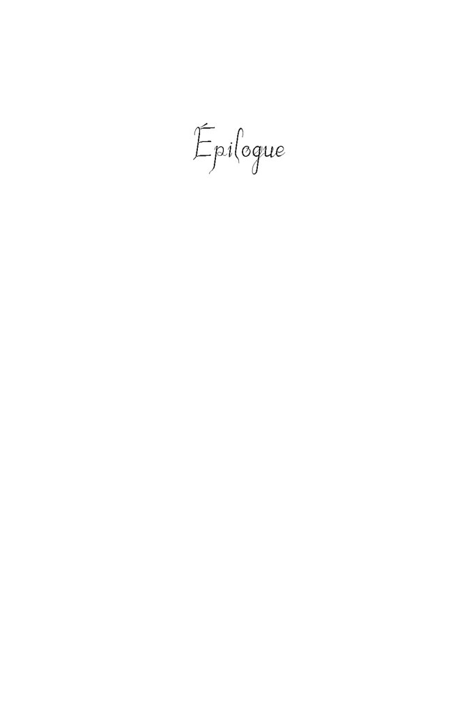 Épilogue