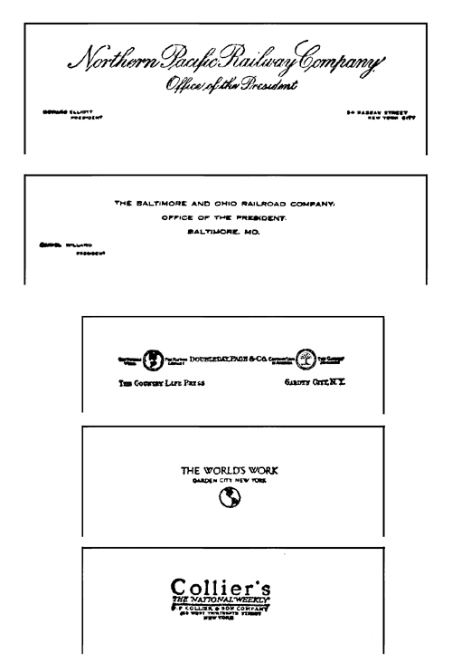 As to the use of the symbol "&" and the abbreviation of the word "company," the safest plan in writing to a company is to spell its name exactly as it appears on its letterhead