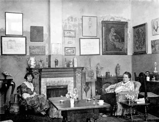 Alice B. Toklas and Gertrude Stein, 1922.