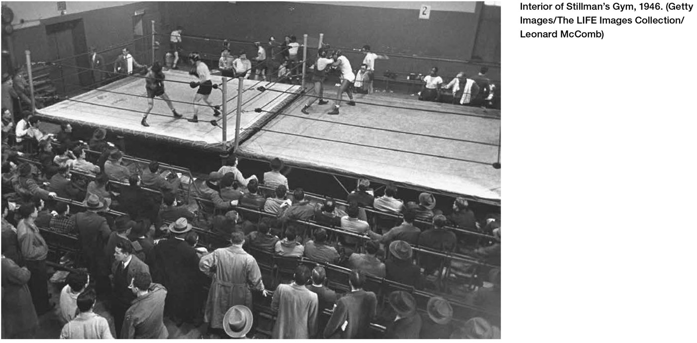 Interior of Stillman’s Gym, 1946. (Getty Images/The LIFE Images Collection/Leonard McComb)