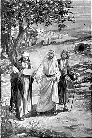 ON THE WAY TO EMMAUS "Beginning at Moses and all the prophets, He expounded unto them in all the Scriptures the things concerning Himself." Luke 24:27.