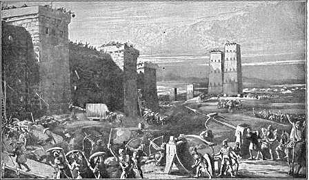 THE SIEGE OF JERUSALEM BY THE ROMANS UNDER TITUS, a.d. 70 "When ye shall see Jerusalem compassed with armies, then know that the desolation thereof is nigh." Luke 21:20.