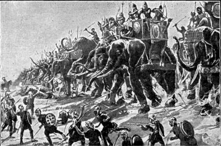 BATTLE OF ZAMA, B.C. 202 By which Rome broke the power of Carthage, its rival, and "began the conquest of the world."