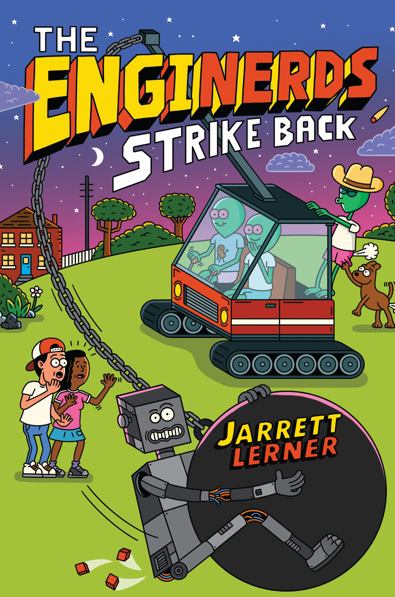 Cover: The EngiNerds Strike Back, by Jarrett Lerner