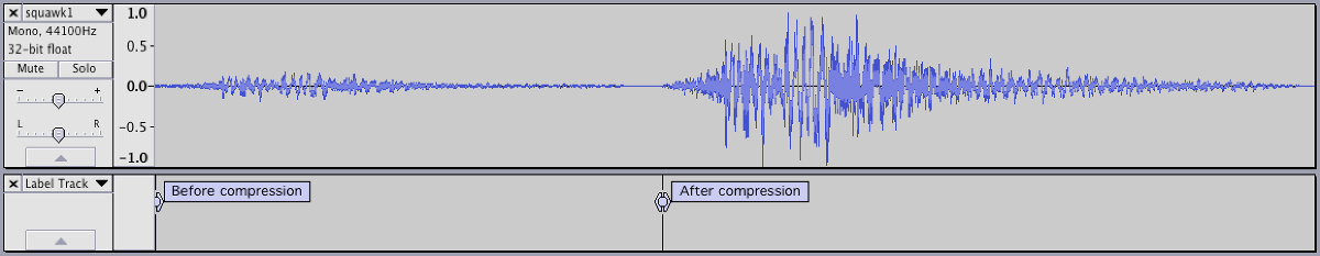 Audio compression