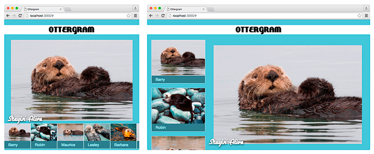 Responsive otters