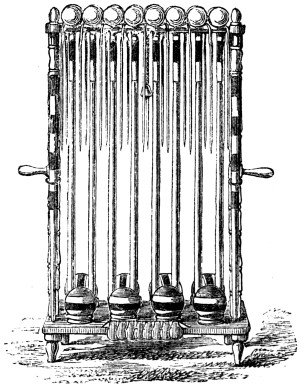 Croquet stand