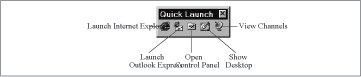 Quick Launch toolbar