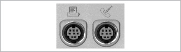 Modem and printer ports