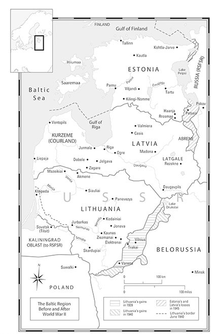 The Baltic Region before and after World War II. Courtesy of Cartographica.