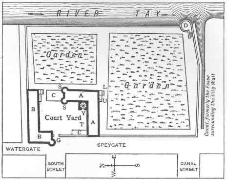 Situation and topography of Gowrie House