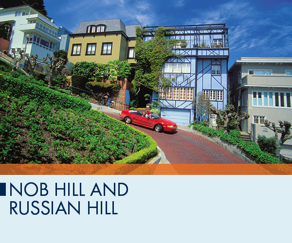 Nob Hill and Russian Hill