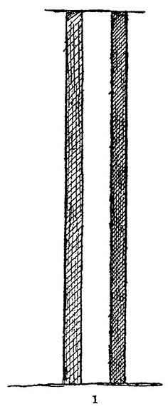 FIG. 1.—Column at Bedsa. Local style, without capital or base;