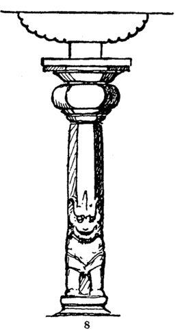 FIG. 8.—Column at Mamallapuram.