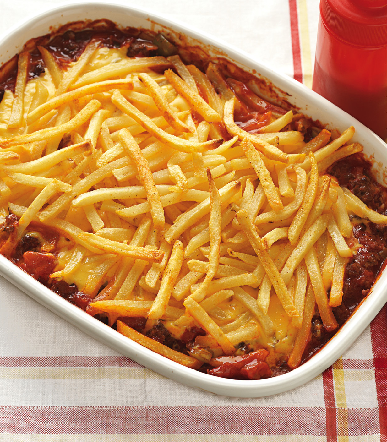 Cheeseburger and Fries Casserole