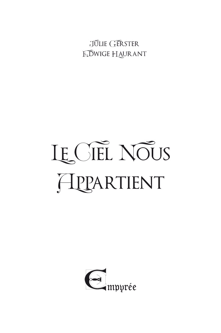 titre et auteures du roman le ciel nous appartient