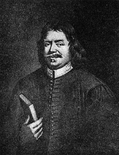 Portrait of John Bunyan after the Oil Painting by Sadler