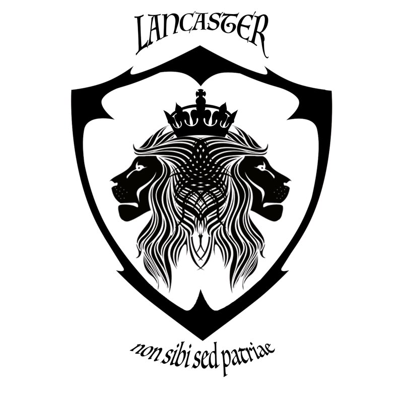 Lancaster Coat of Arms Royal Crest DIRTY HALO by Evie East