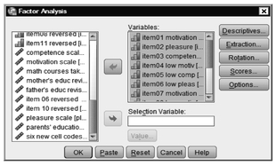 Fig. 4.1. Factor analysis.