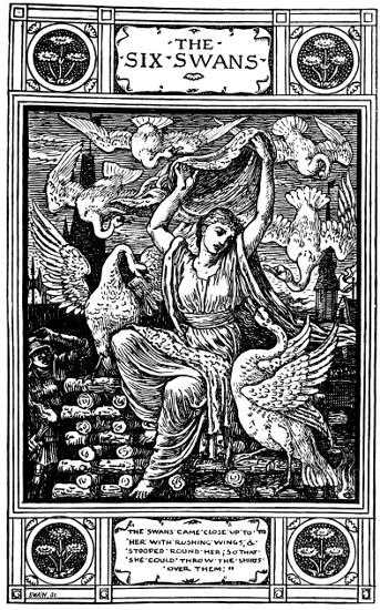 FROM MR. WALTER CRANE'S 'GRIMM'S HOUSEHOLD STORIES.' BY LEAVE OF MESSRS. MACMILLAN.