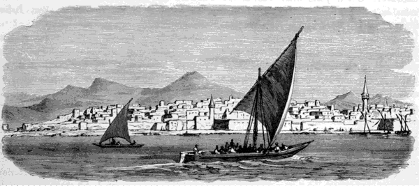 JIDDAH, FROM THE SEA