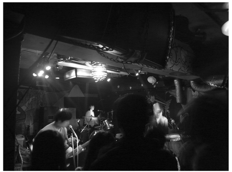 Figure 8b.1 Carsick Cars playing in Underworld, February 8, 2011 (photo by the author)