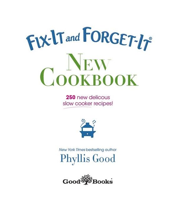 Title Page of Fix-It and Forget-It New Cookbook