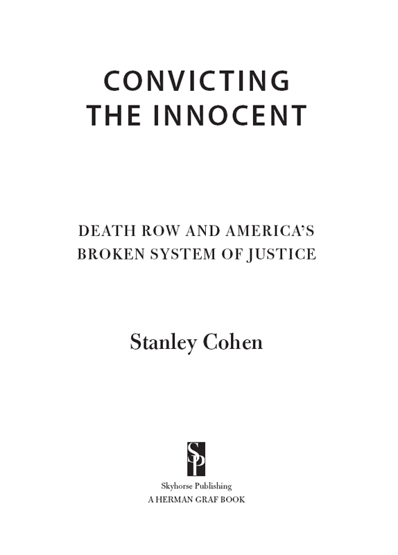 Title Page of Convicting the Innocent