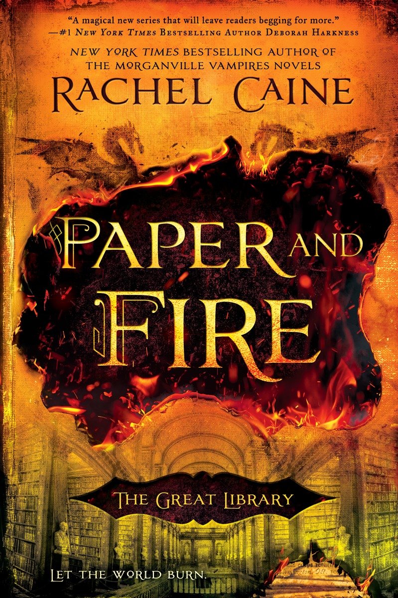 Cover for Paper and Fire