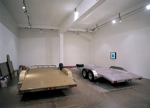 Installation view of the artist’s...