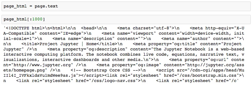 Handling HTTP requests Jupyter NotebooksHTTP requests, handling with Pythonwith Python in a Jupyter Notebook