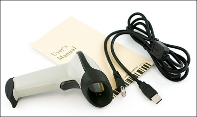 A barcode scanner