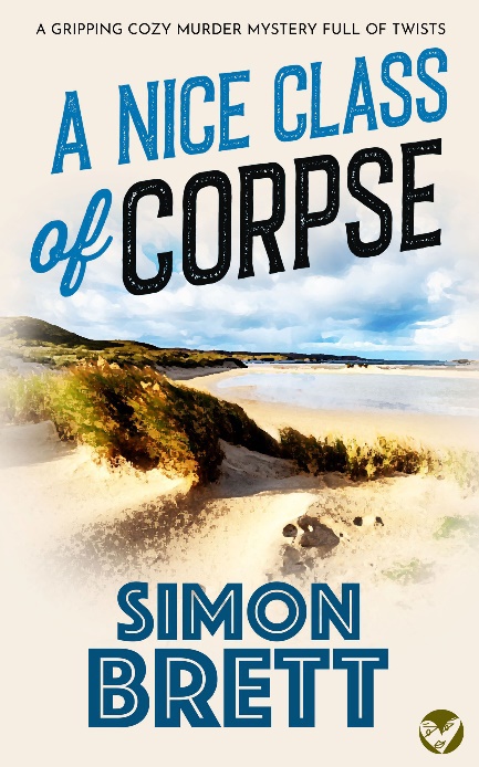 A book cover of a beach  Description automatically generated