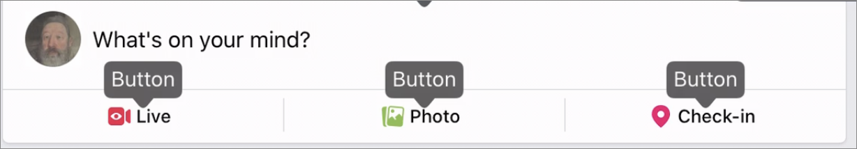 Figure 61: This app’s developers have not bothered to give their buttons distinct names.