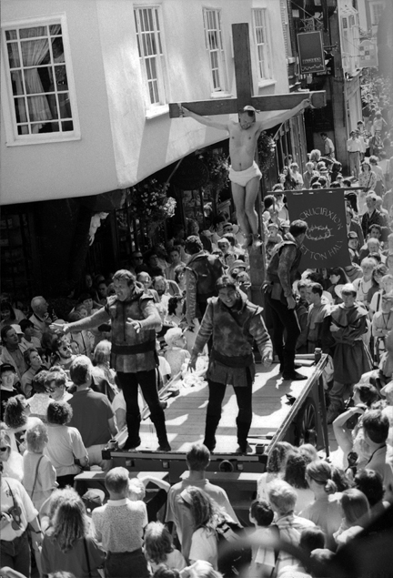 Plate 2 The Crucifixion (Bretton Hall) in Stonegate, 1992