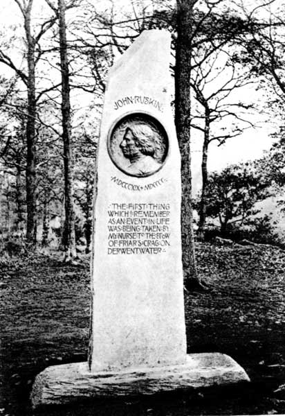 RUSKIN'S MONUMENT