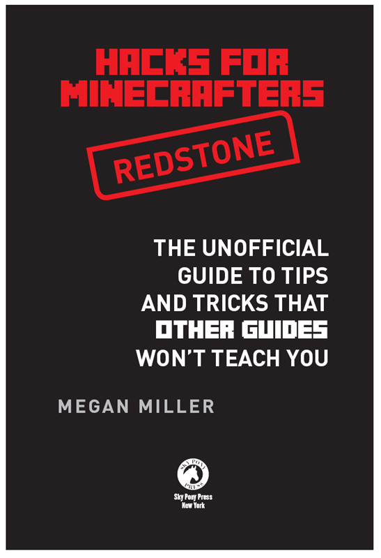 Title Page of Hacks for Minecrafters: Redstone