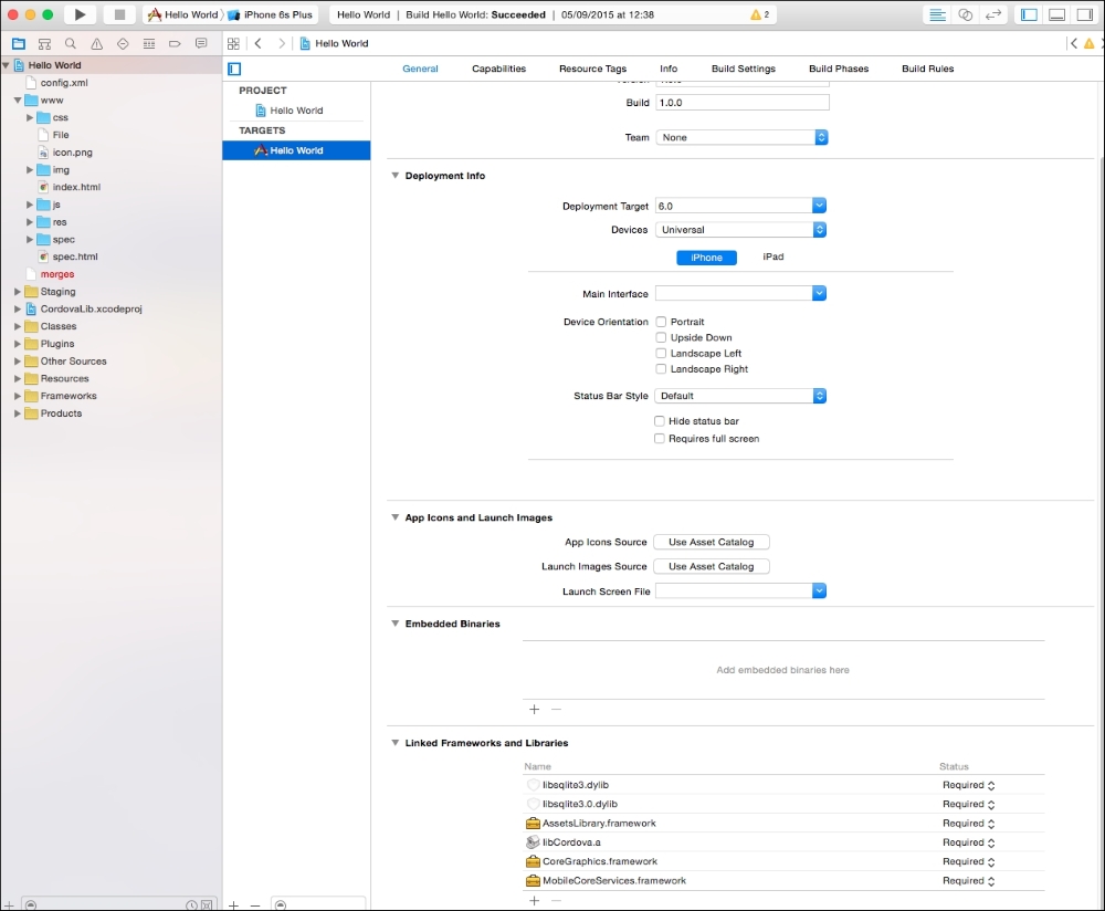 iOS with SQLite