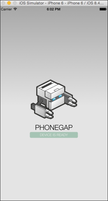 An Xcode project with PhoneGap, HTML5, and Swift