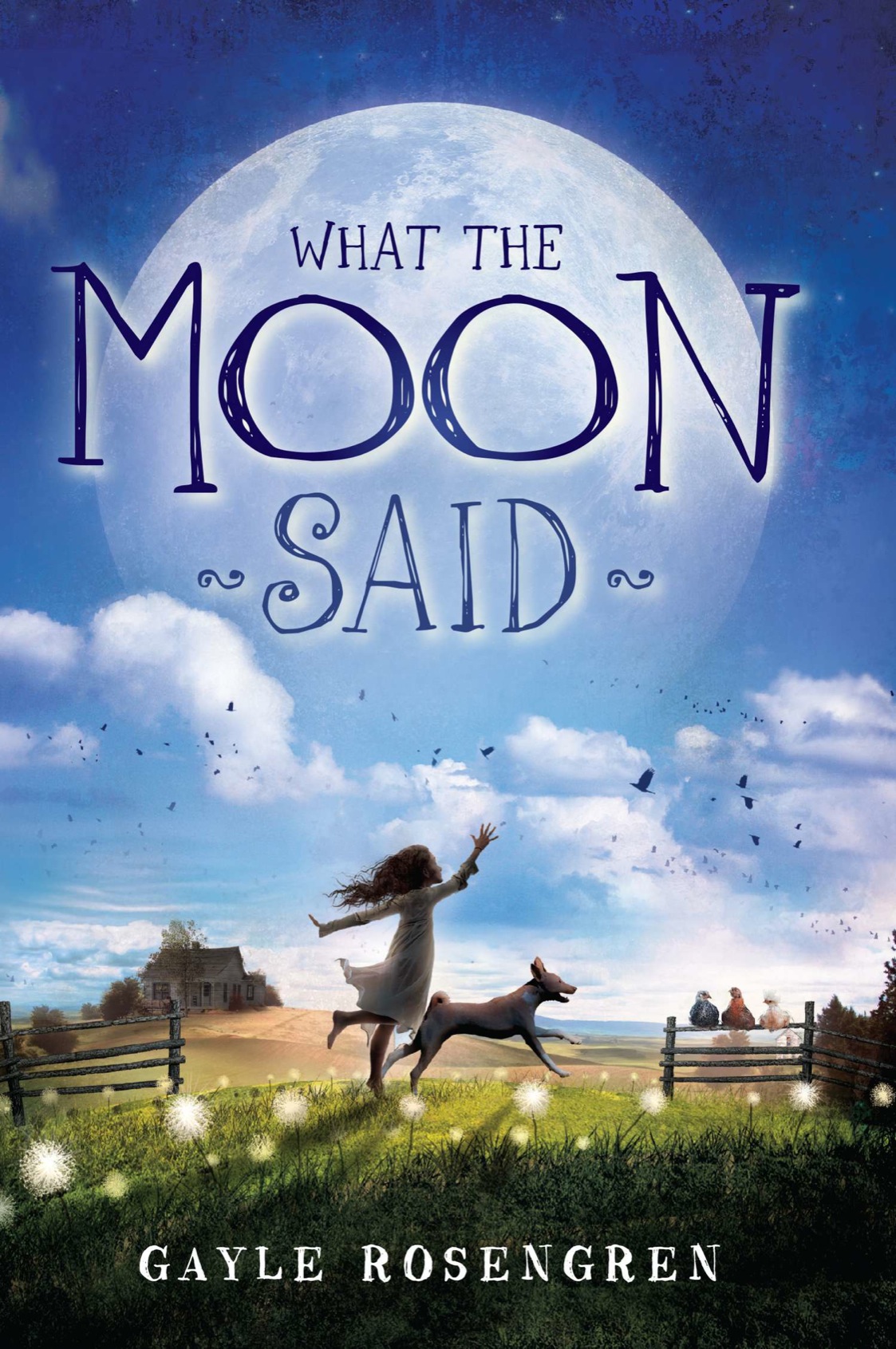 Cover for What the Moon Said