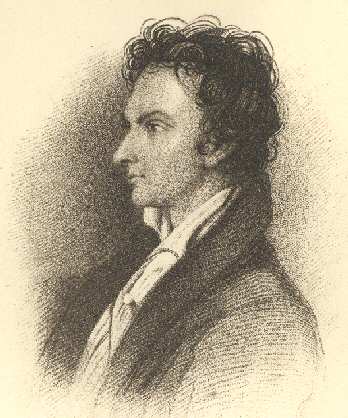 William Hazlitt. From a crayon drawing by W. Bewick executed in 1822