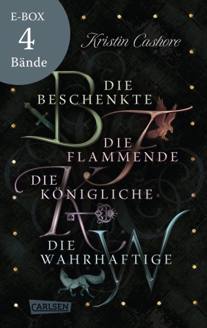 Hier folgt eine Abbildung des Covers von Die Beschenkte & Co: Alle vier Bände der Bestseller-Serie in einem Sammelband! (Die sieben Königreiche)