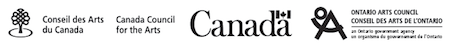 Canada Council for the Arts and Ontario Arts Council Logo