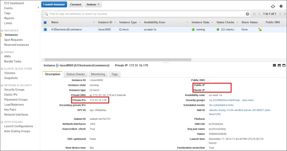 Creating an EC2 Instance