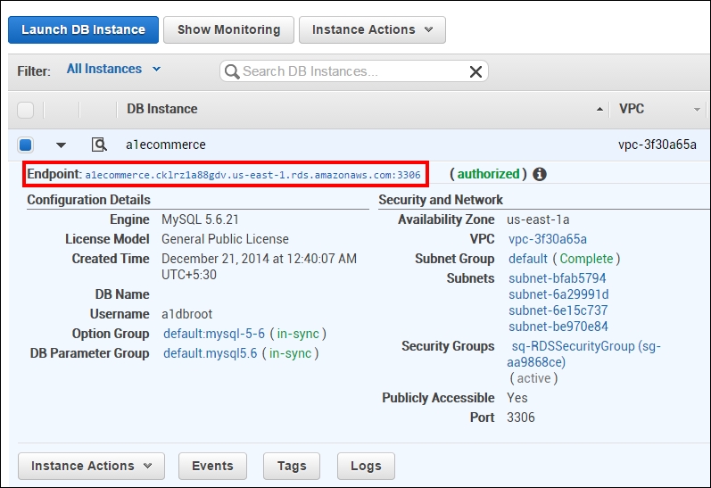 Amazon Relational Database Service