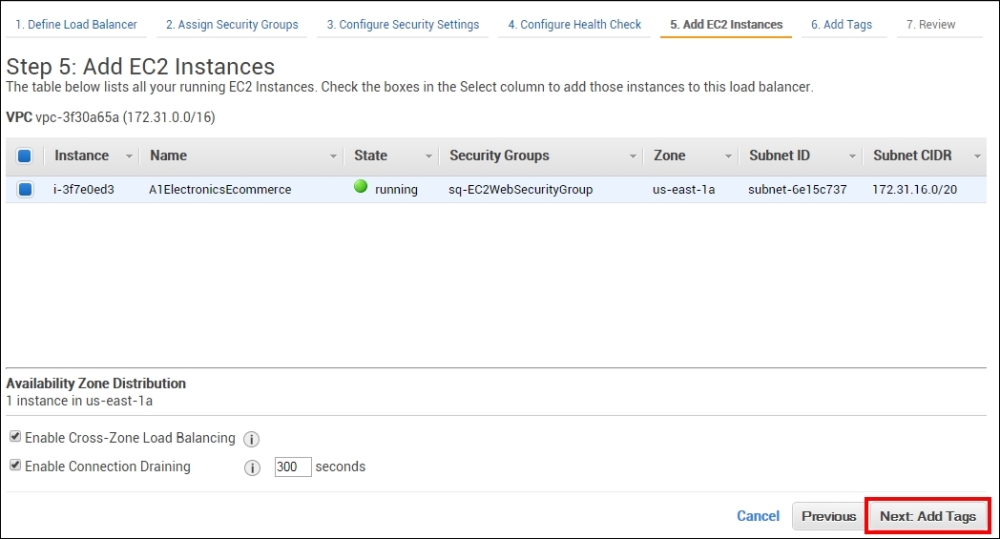 Creating Elastic Load Balancer