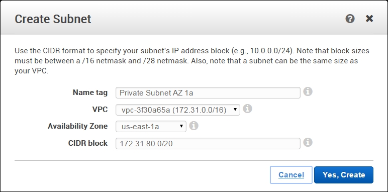 Private subnet